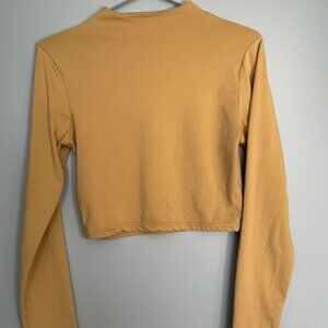 Cropped Long Sleeve Shirt